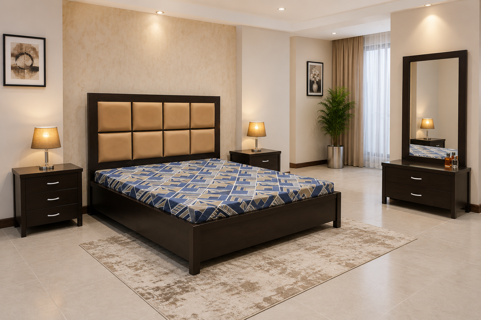 King Size Bed Set