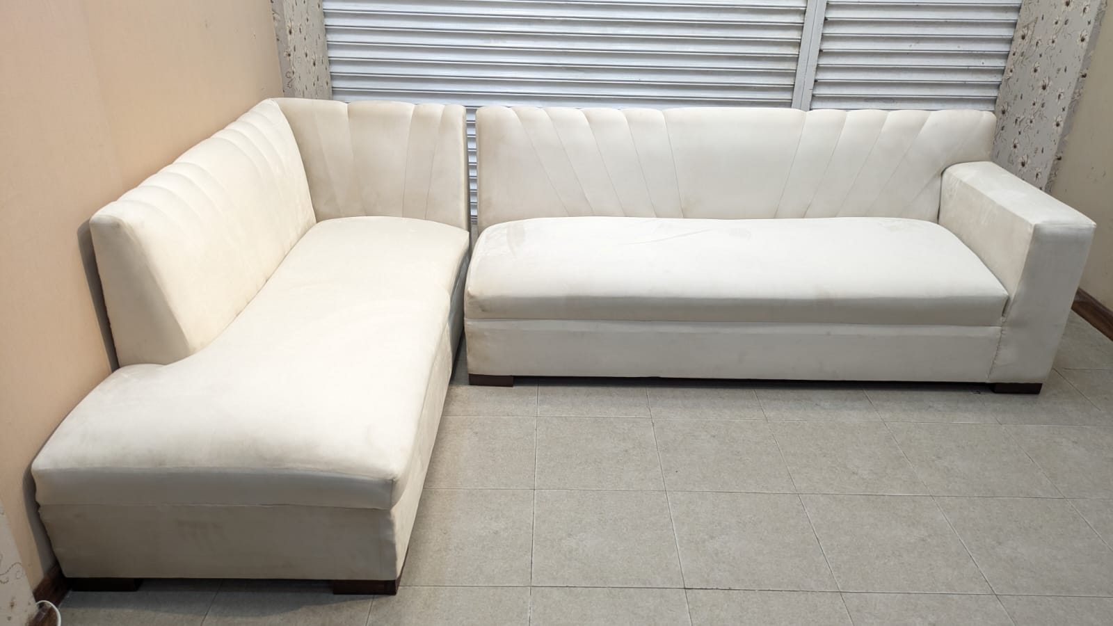 Modern Design 6 Seater L Shape Sofa Set
