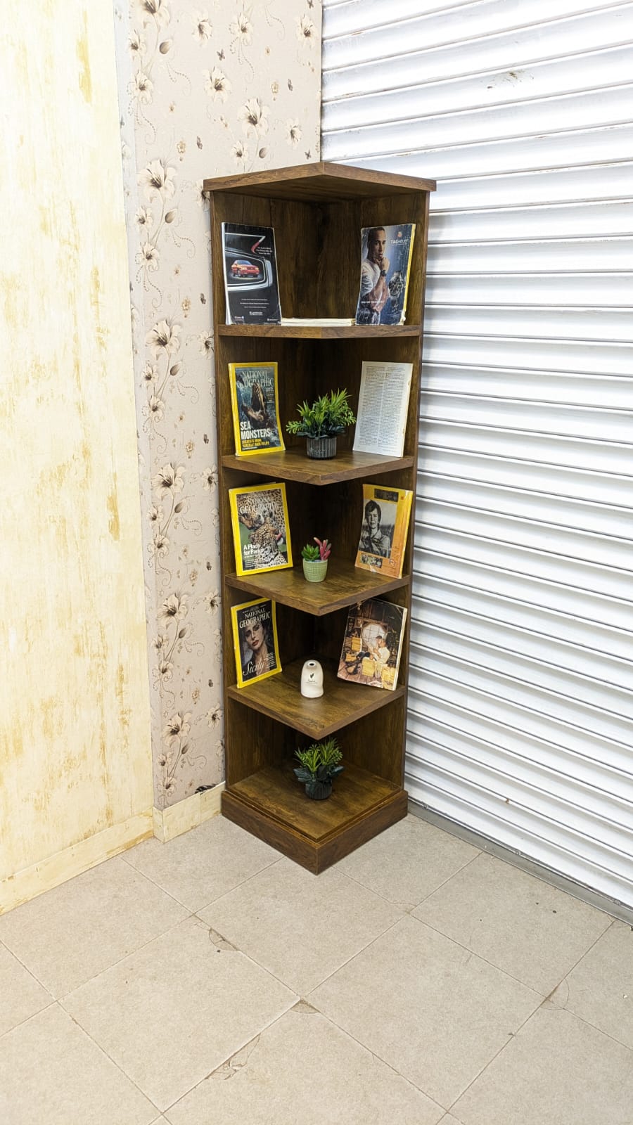 Brand New Corner Book Shelf