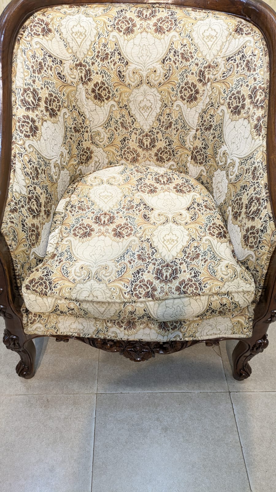 Solid sheesham Wood 5 Seater Sofa Set