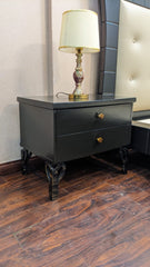 King Size Bed with 2 Side Tables and Dressing Table