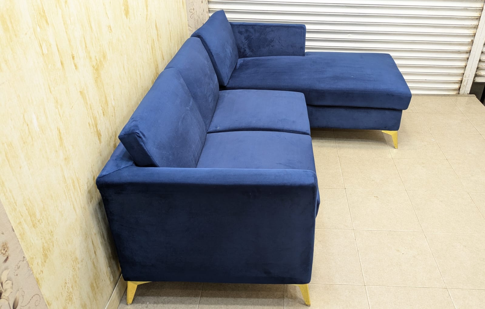 4.5 Seater L Shape Sofa Set