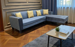 New 6 Seater L Shape Sofa Set