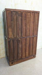 Solid Burma Teak Wood 2 Door Almirah