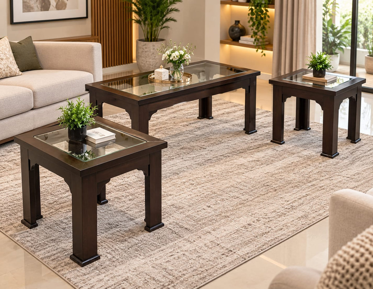 Center Table Side Tables Set