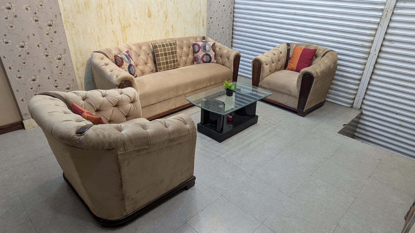 5 Seater Chesterfield Sofa Set