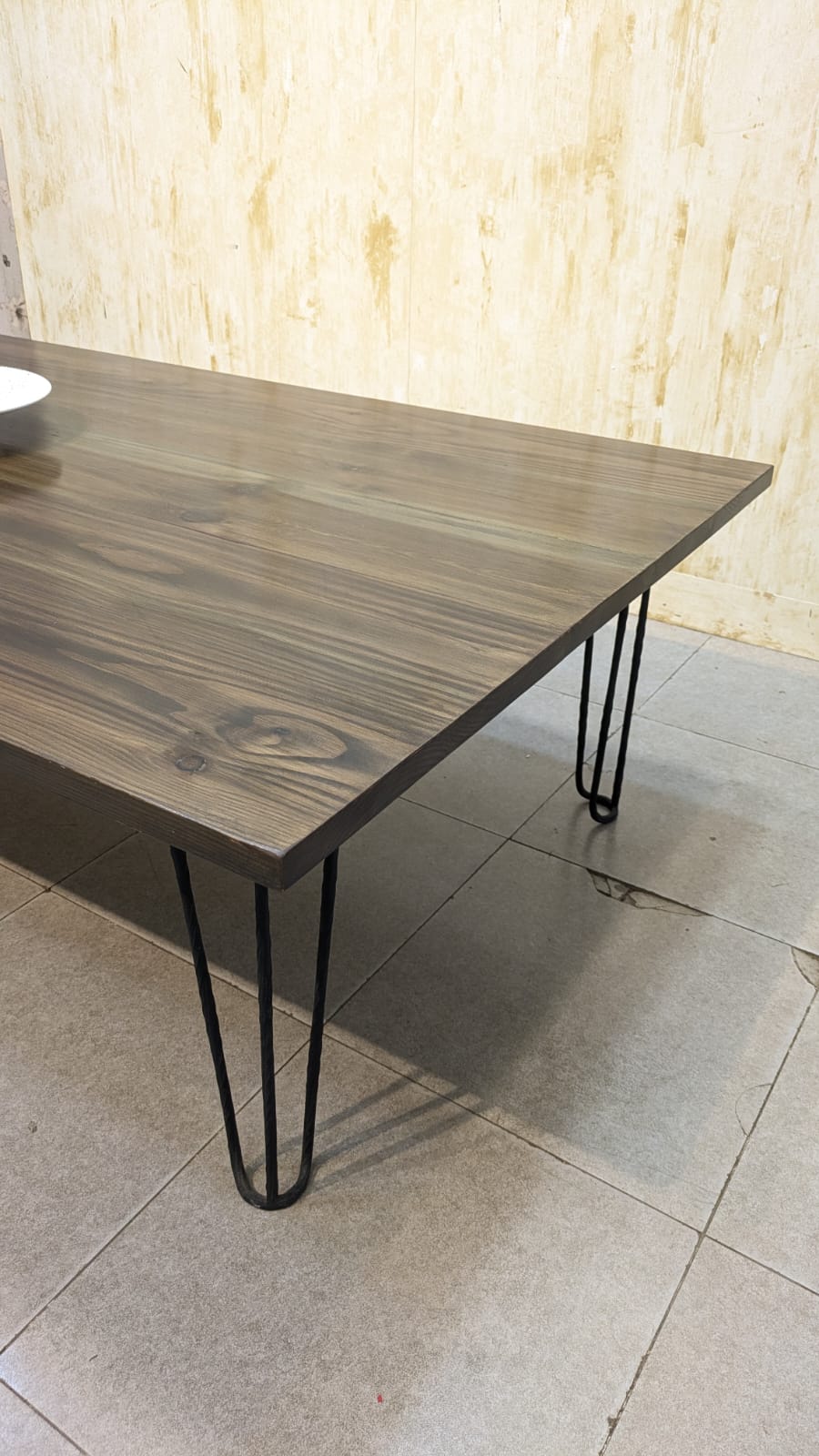Solid Oak Wood Center table