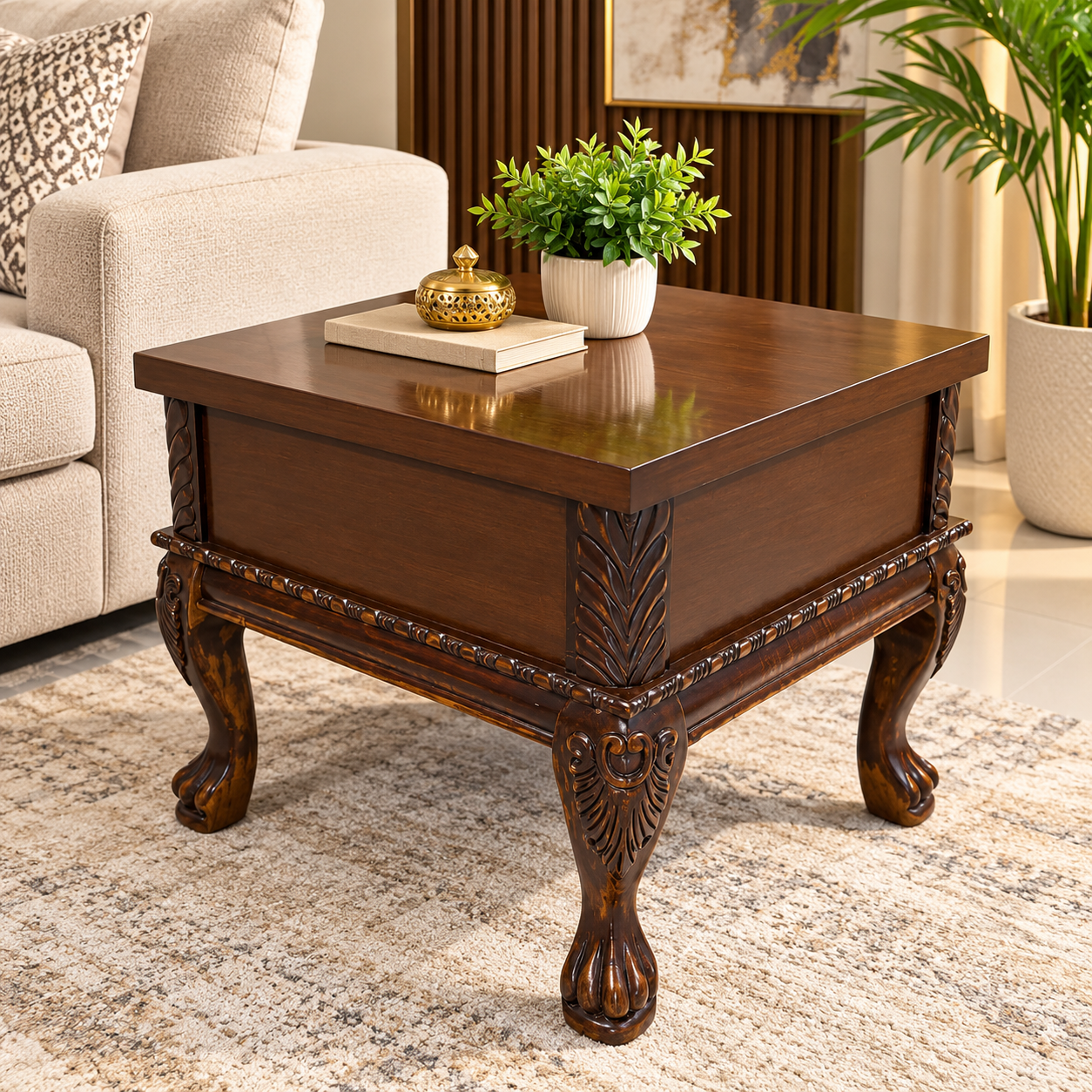 Corner table