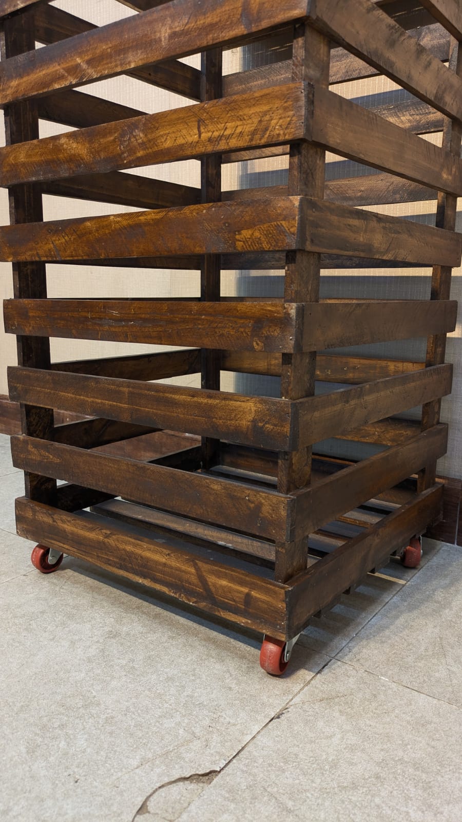 Brand New Wooden Laundry Bin
