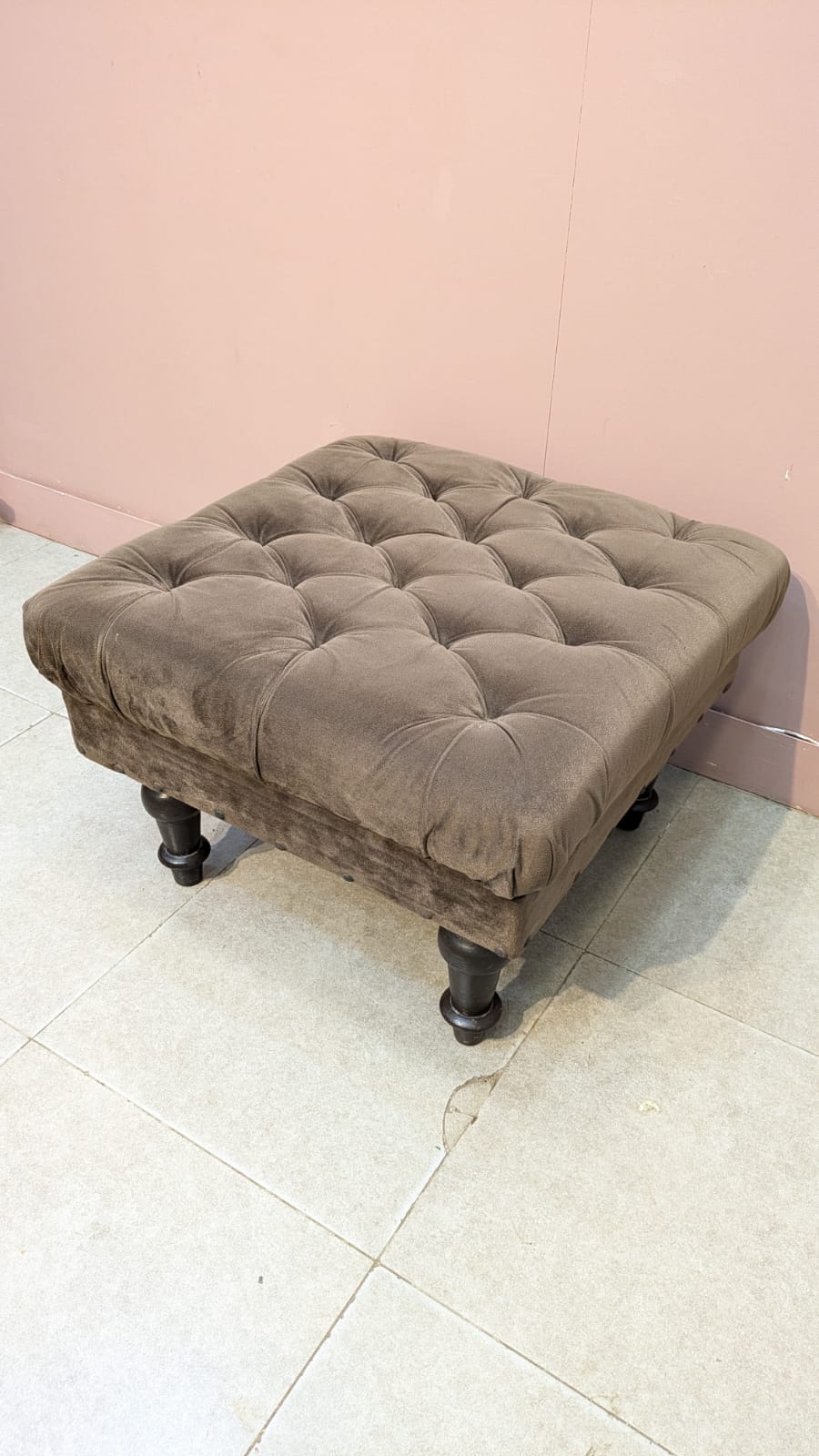 Pair of ottoman