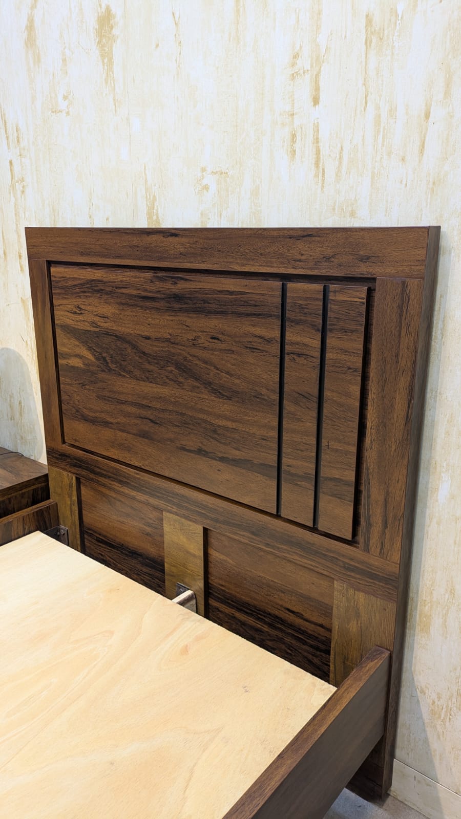 Brand New Single Bed With Side table