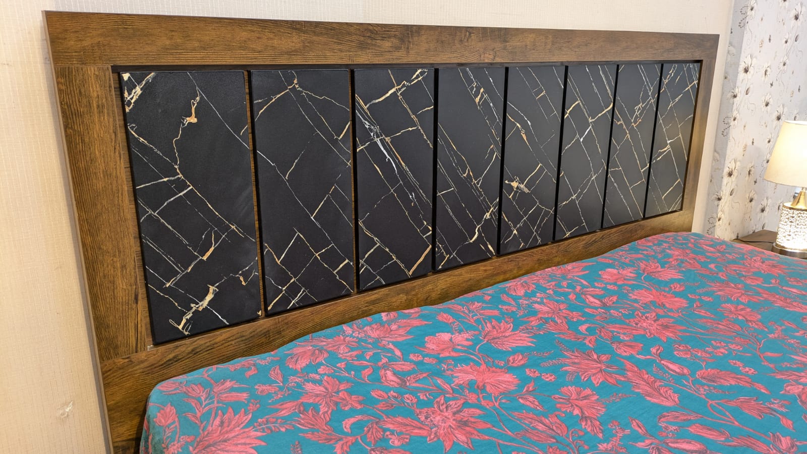 Brand New King Size Bed With 2 Side Tables