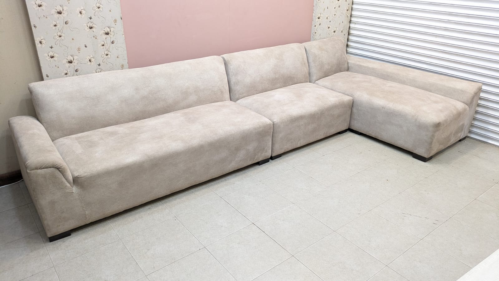 L shape sofa