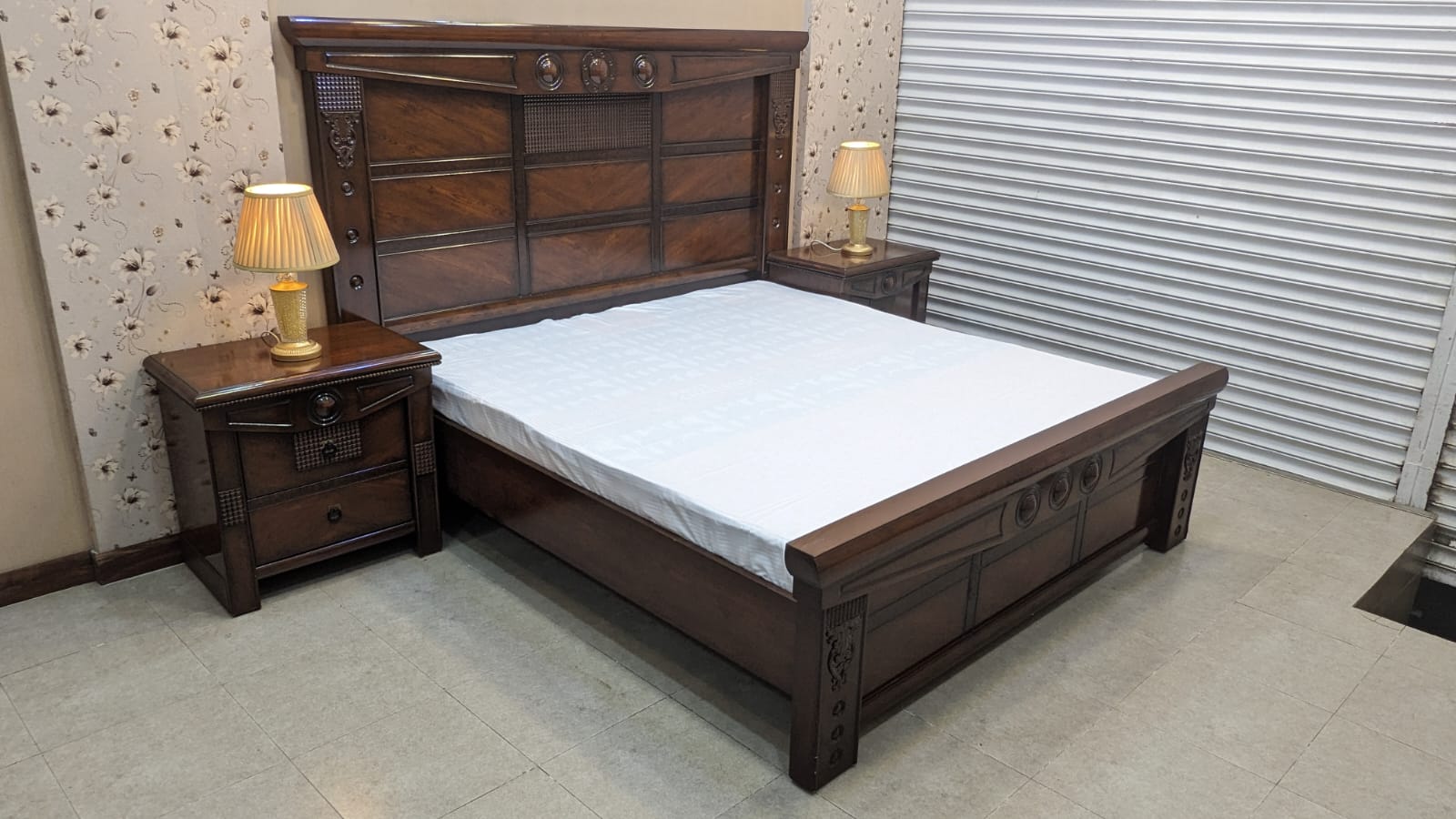 Imported Dubai King Size Bed Set