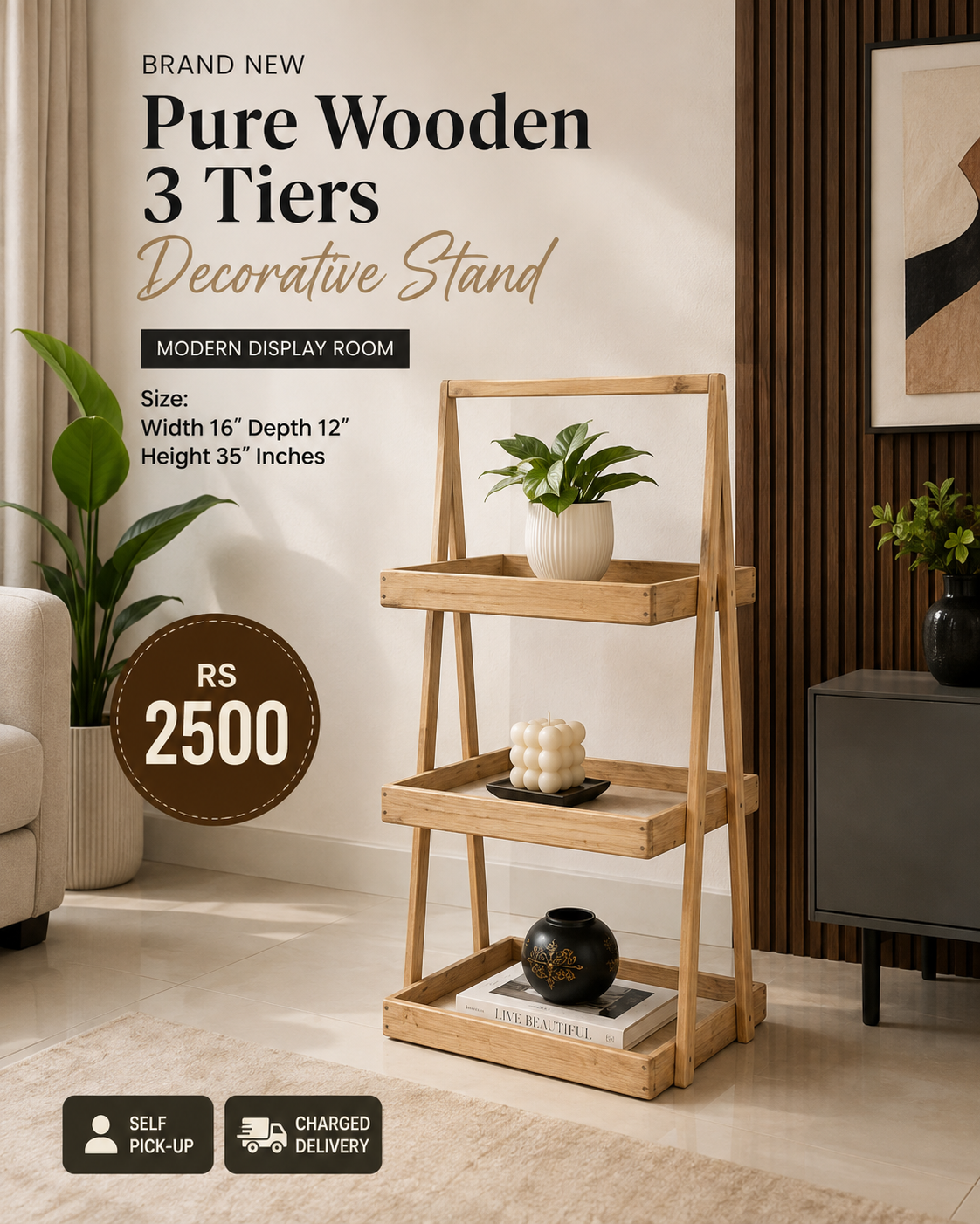 Brand New 3 Teirs Display Stand