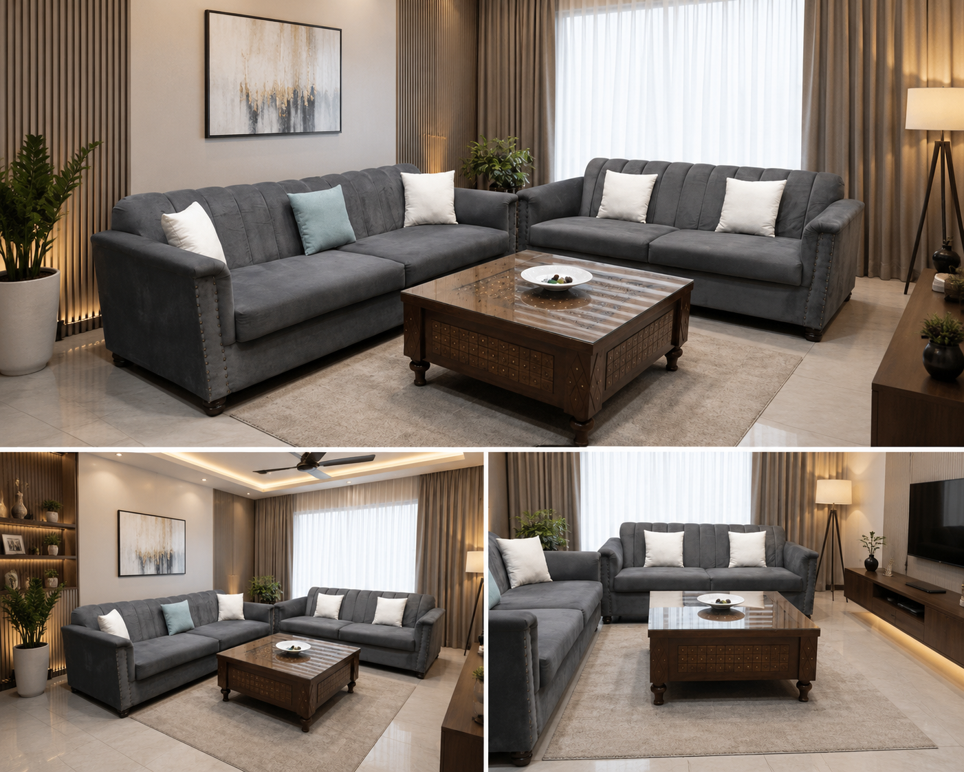 6 Seater Sofa Set