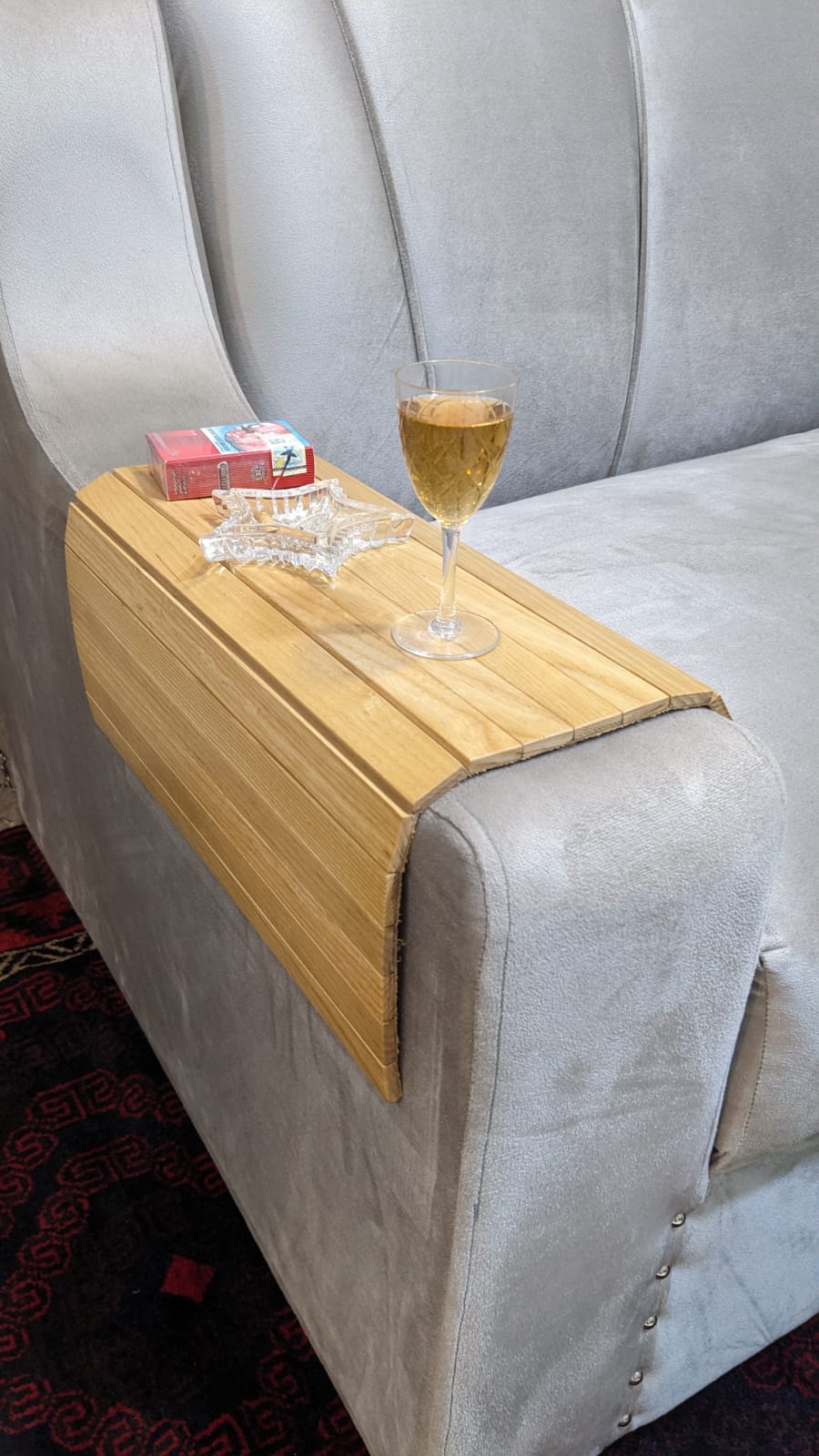 Brand New Wooden Sofa Armrest Table