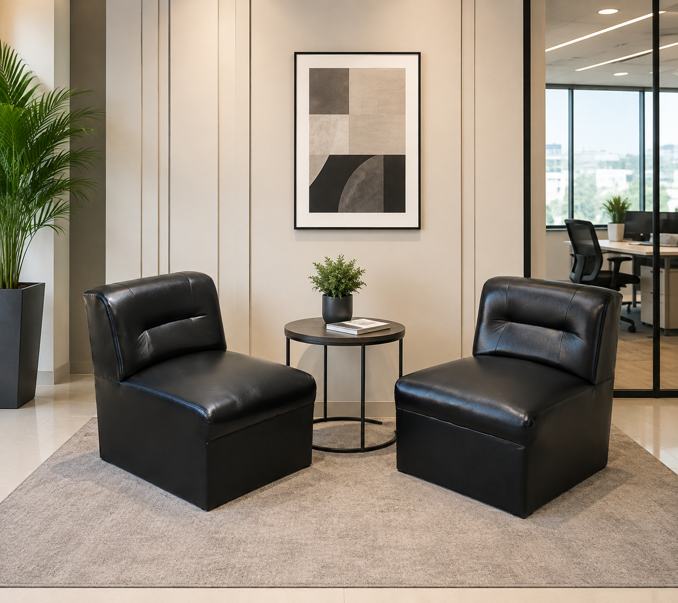 Pair Of Single Seater Sofa