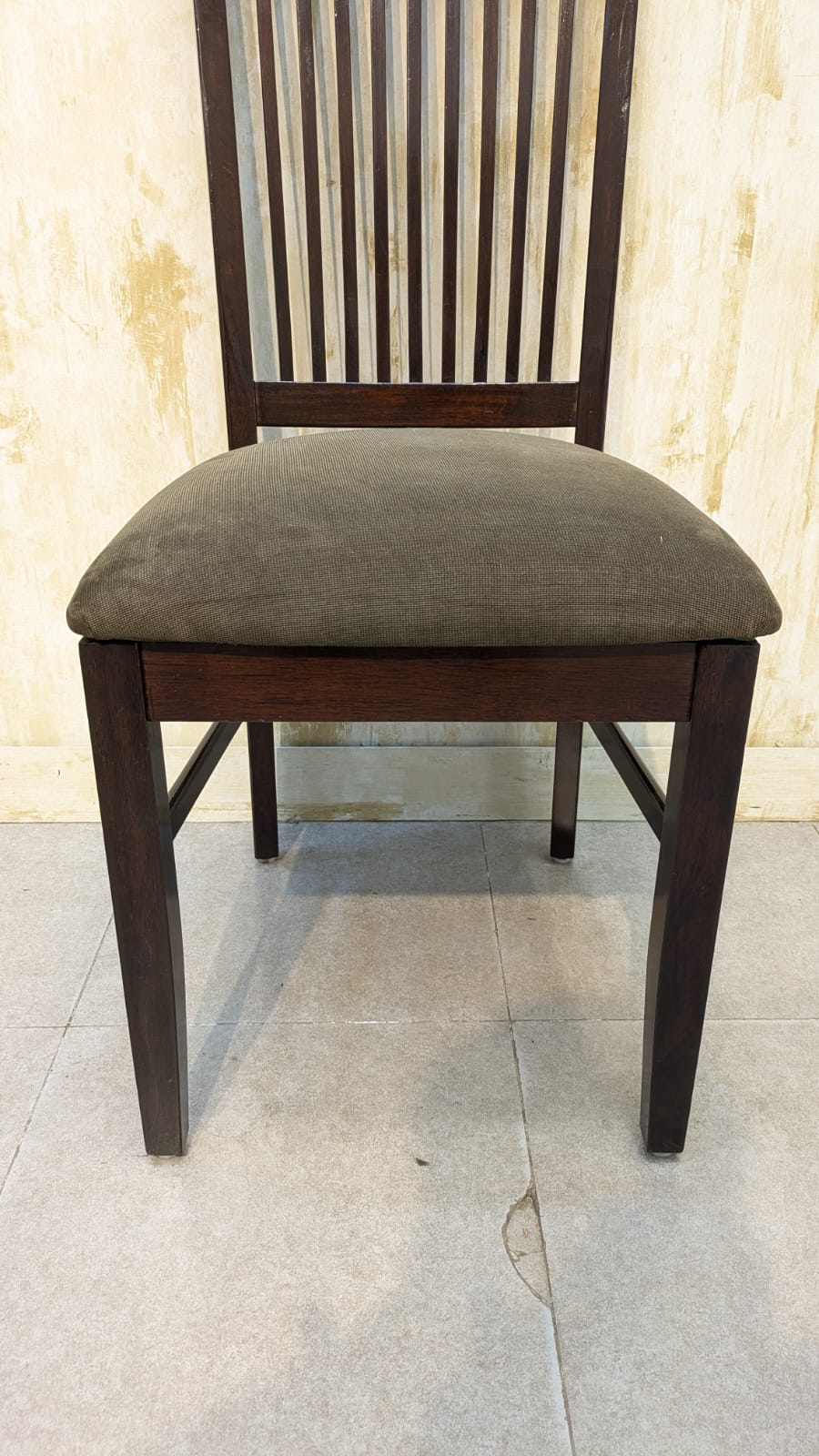 Imported Solid Beech Wood 6 Seater Dining Set