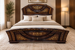 Solid Sheesham Wood Queen Size