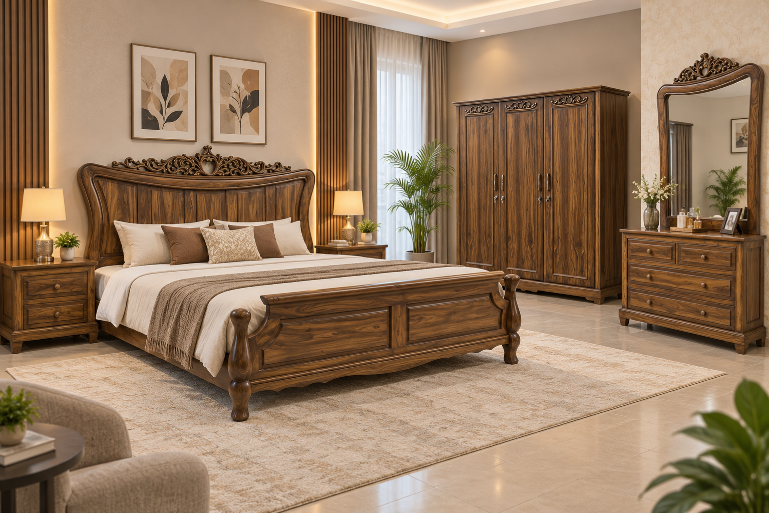 King Size Bedroom Set