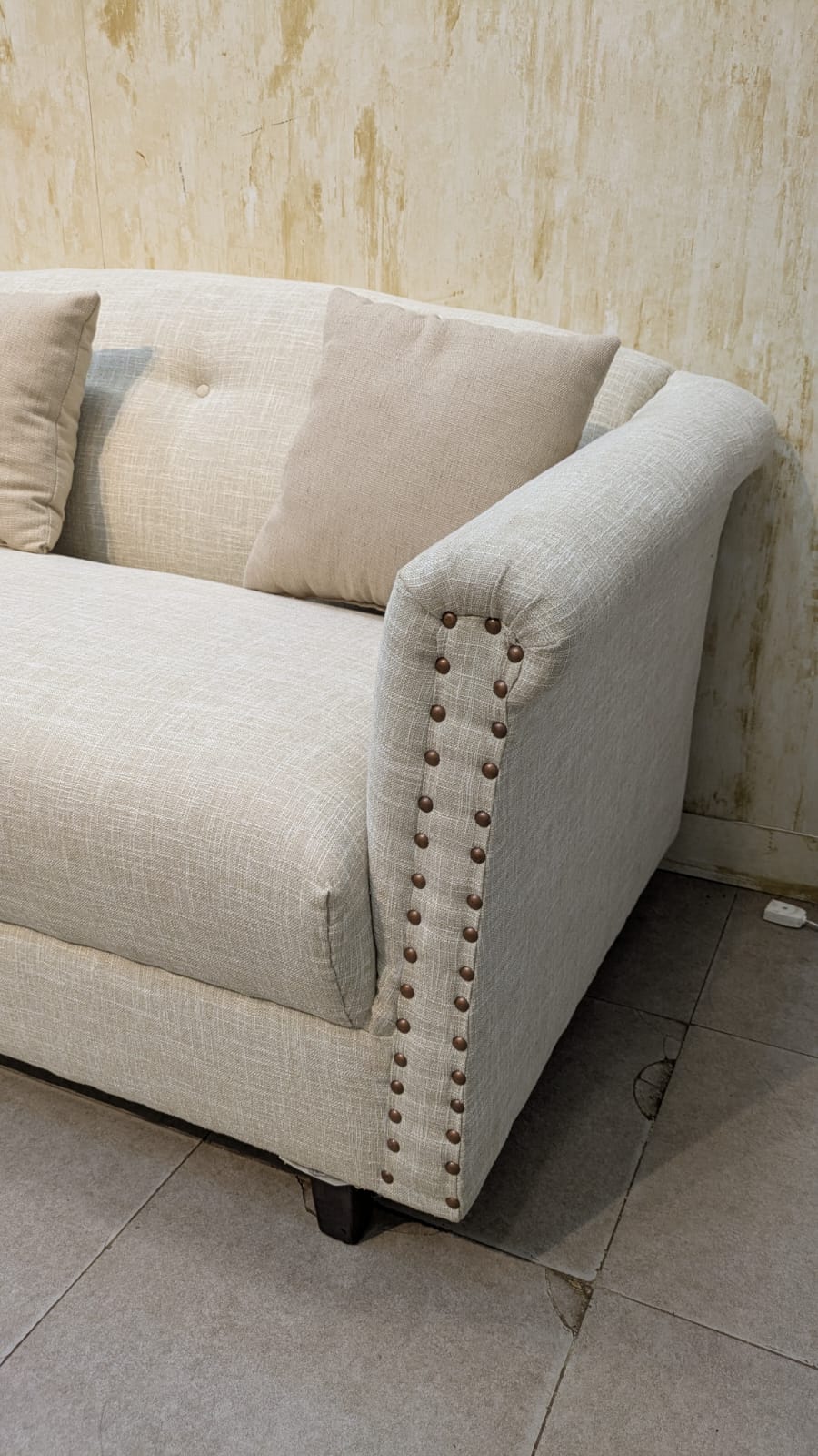 3 Seater Sofa With Brand New Cushions