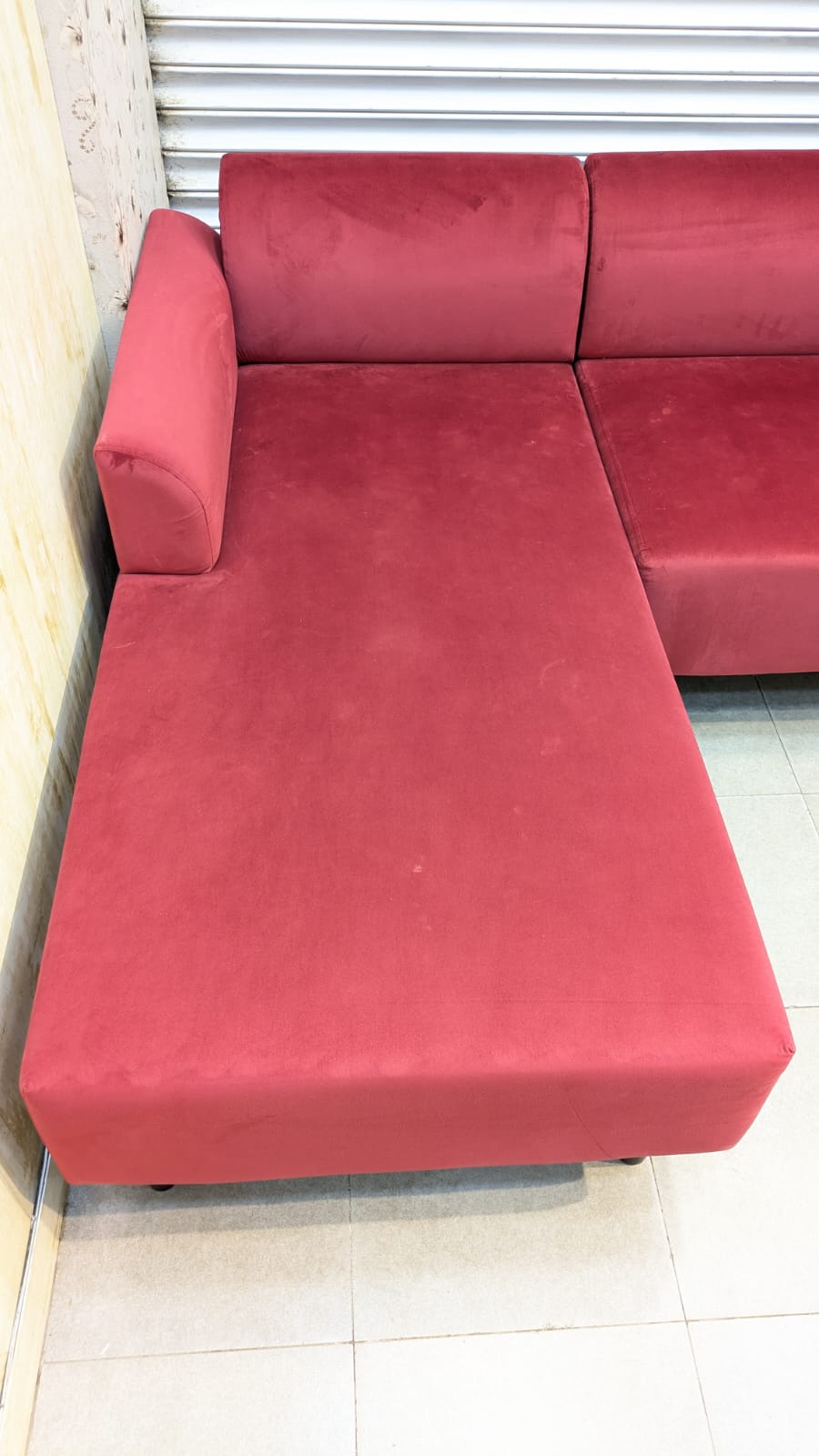 Habitat Osborne L-Shaped 4-Seater Sofa