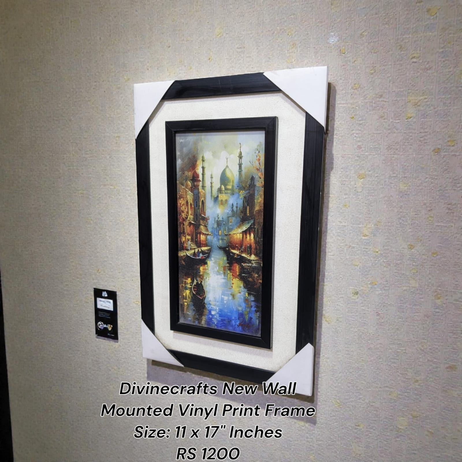 New Wall Mounted Vinyl Print Frames