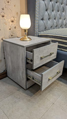 Brand New King Size Bed with 2 Side Tables