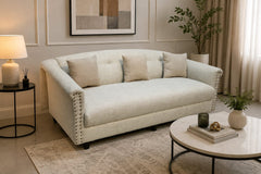 3 Seater Sofa With Brand New Cushions