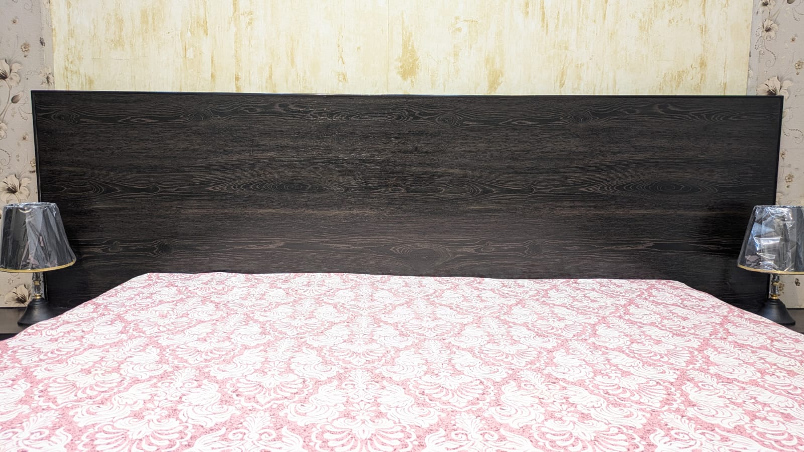 Habitt king Size Bed With Attached Side Table