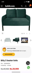 Habitt Billy 2 Seater Sofa