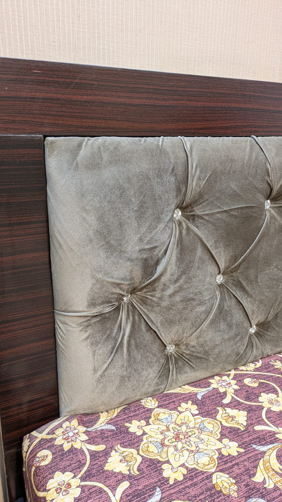 King Size Bed with 2 Side Tables