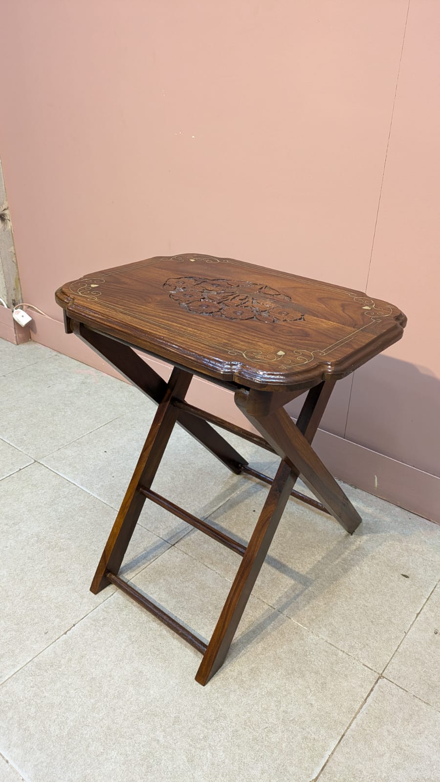 BRAND NEW SOLID SHEESHAM WOOD FOLDABLE PICNIC TABLES SET