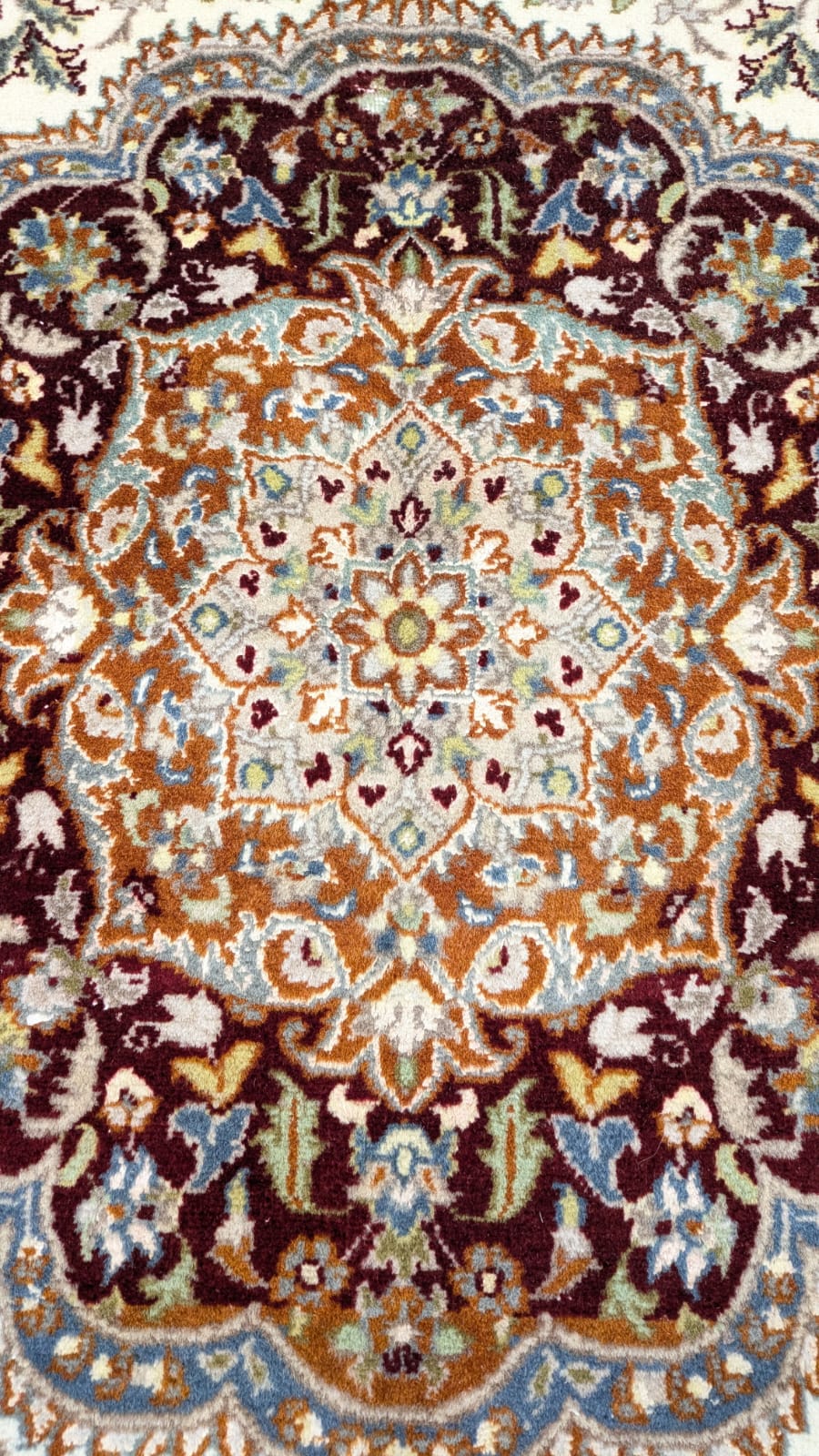 Vintage Persian Hand Knotted Carpet