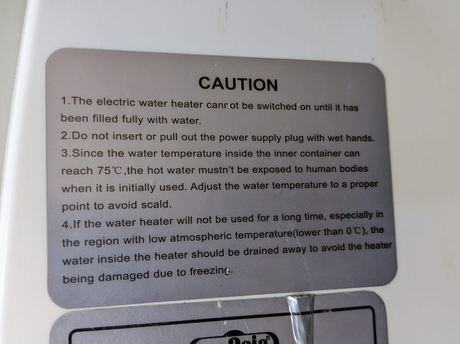 Super Asia Electric Geyser