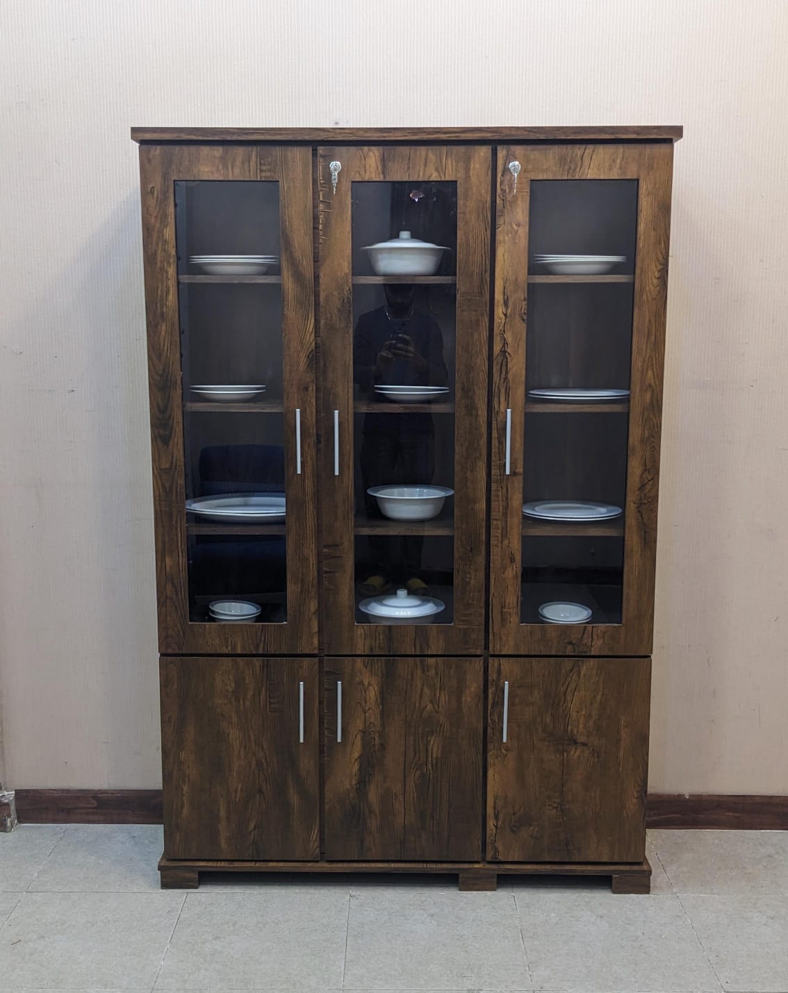 New 3 Door Crockery Divider