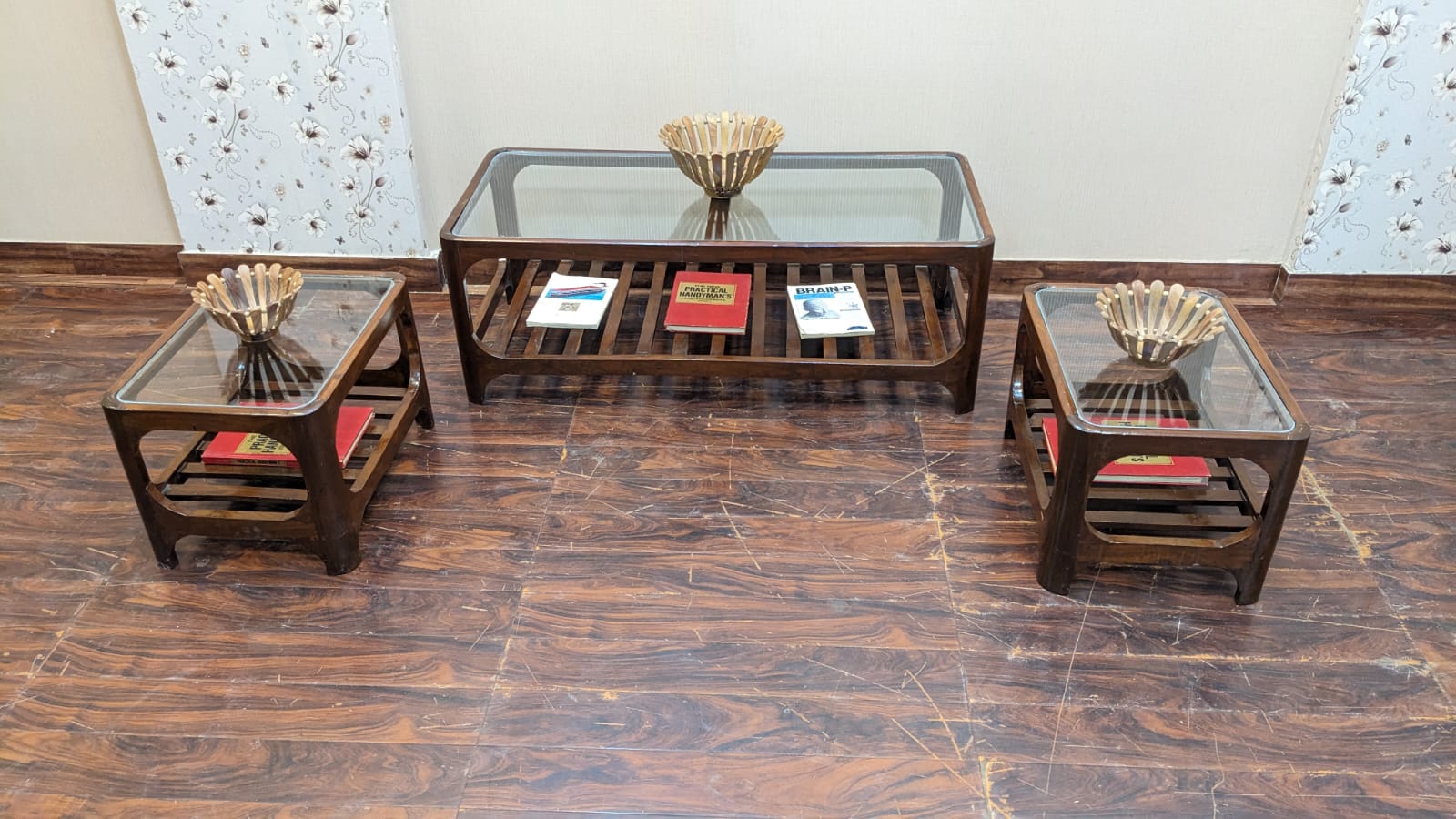 Center Table and Side Tables Set