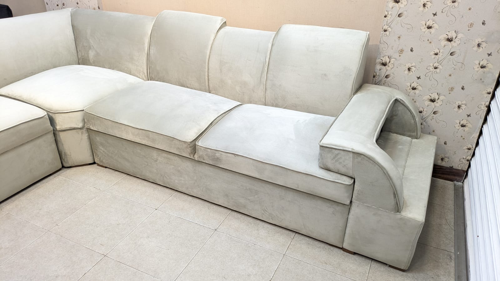 7 Seater L Shape Sofa Set