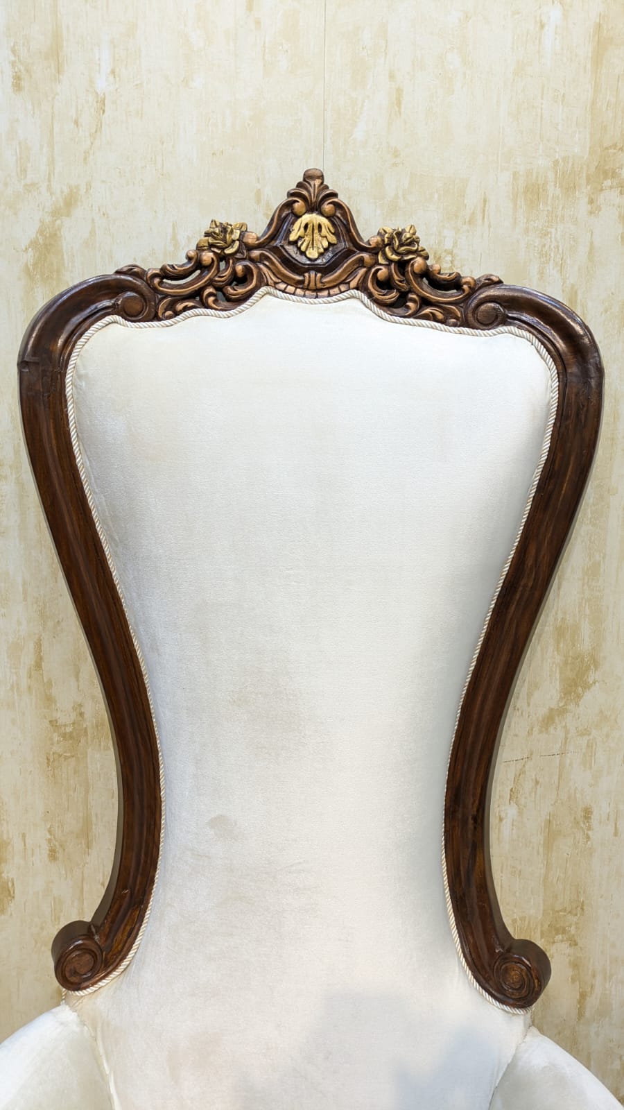 High back chair