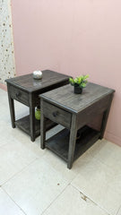 Imported American Ashley Furniture borlofeild Pair of Corner Table