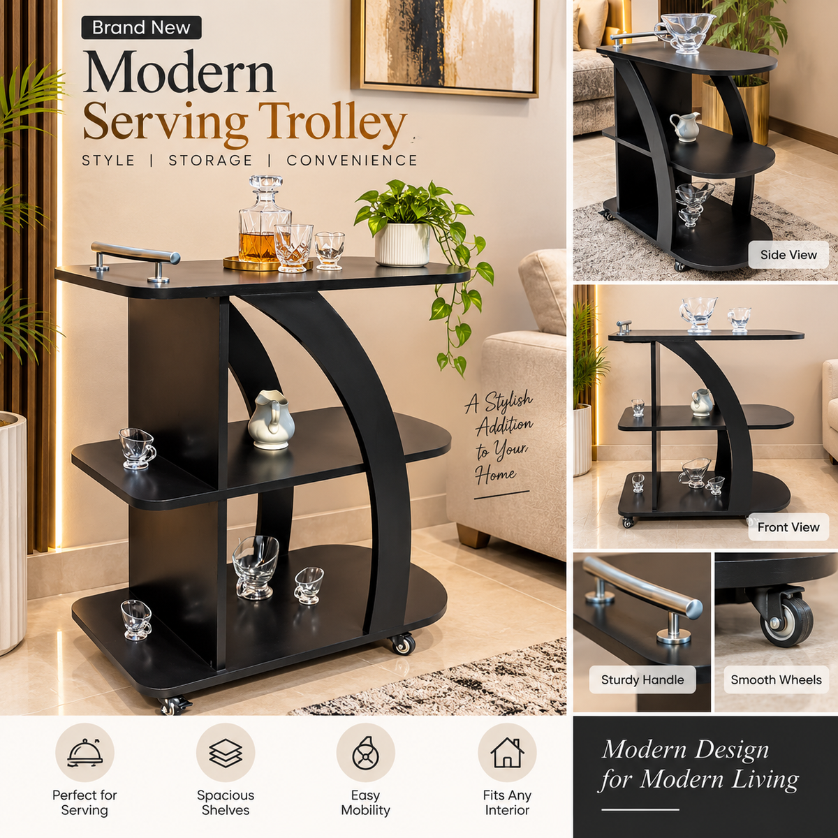 Brand New Tea Trolley