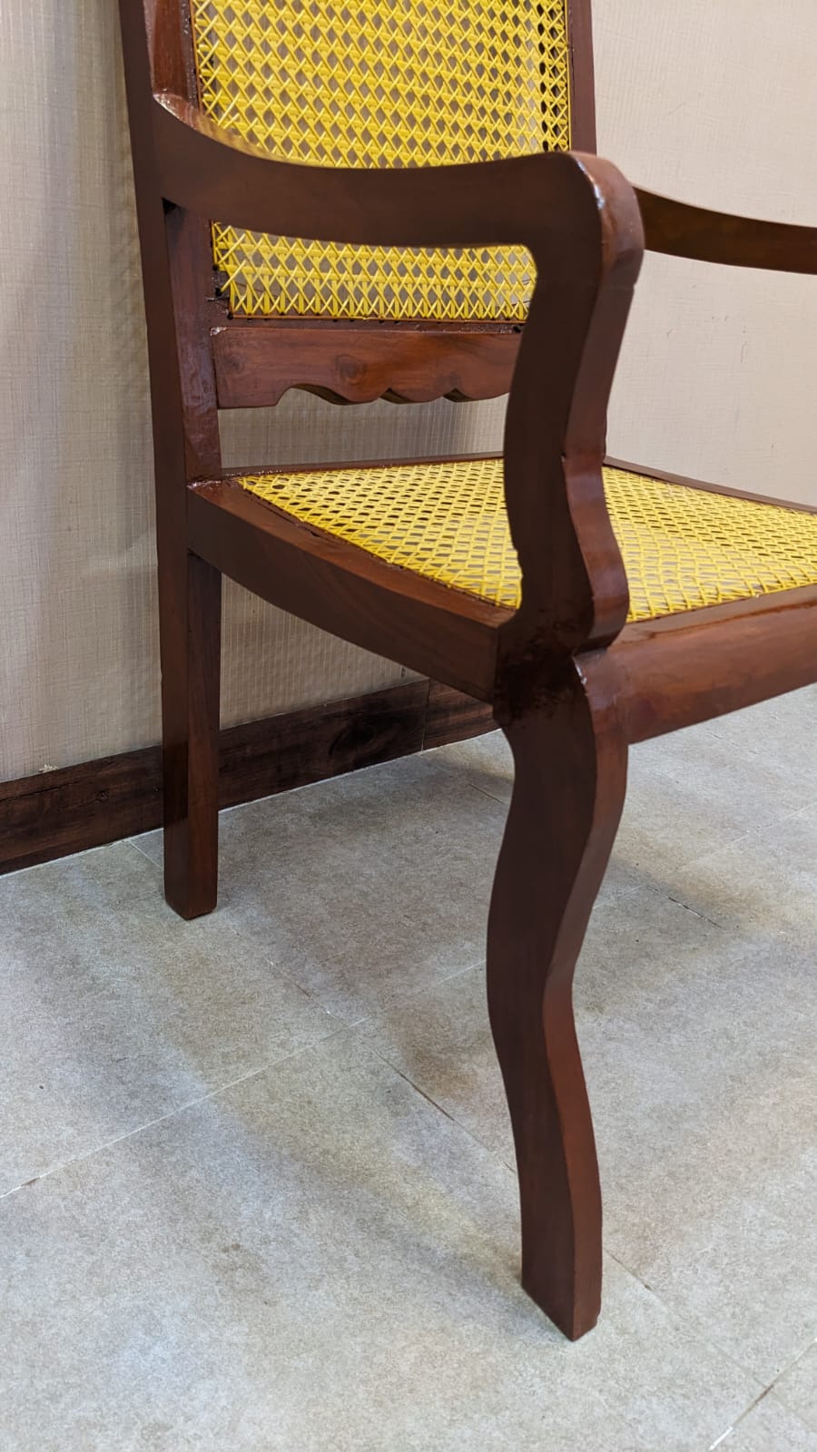 ✨ Antique ✨ Arm Chair with Stool