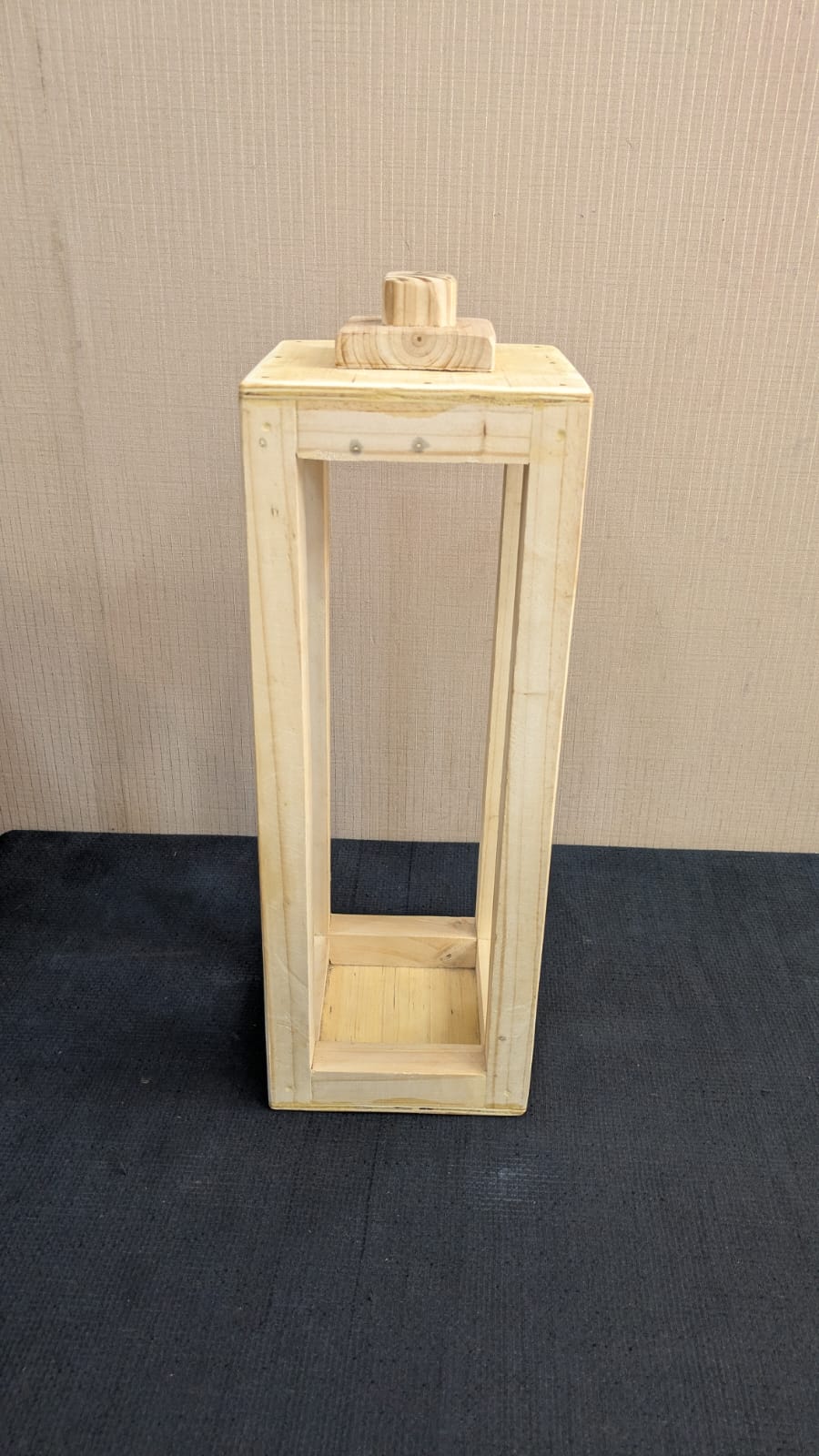 Brand New Wooden Lantern Candle Holders