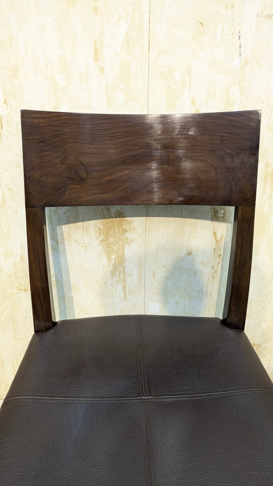 Solid sheesham wood room chair