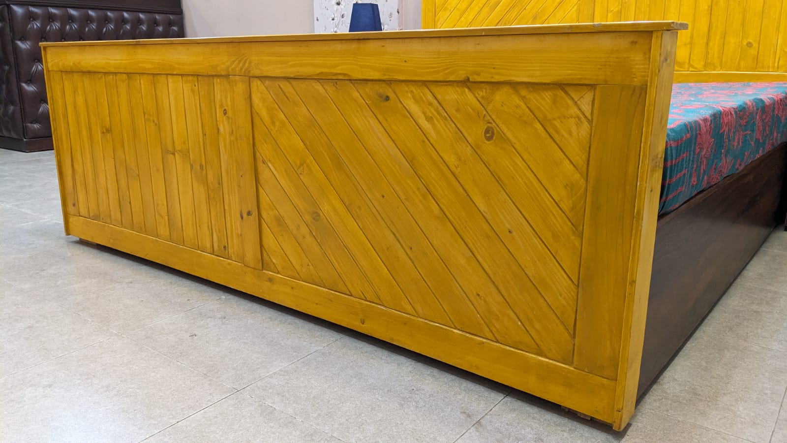 King Size Bed with 2 Side Tables