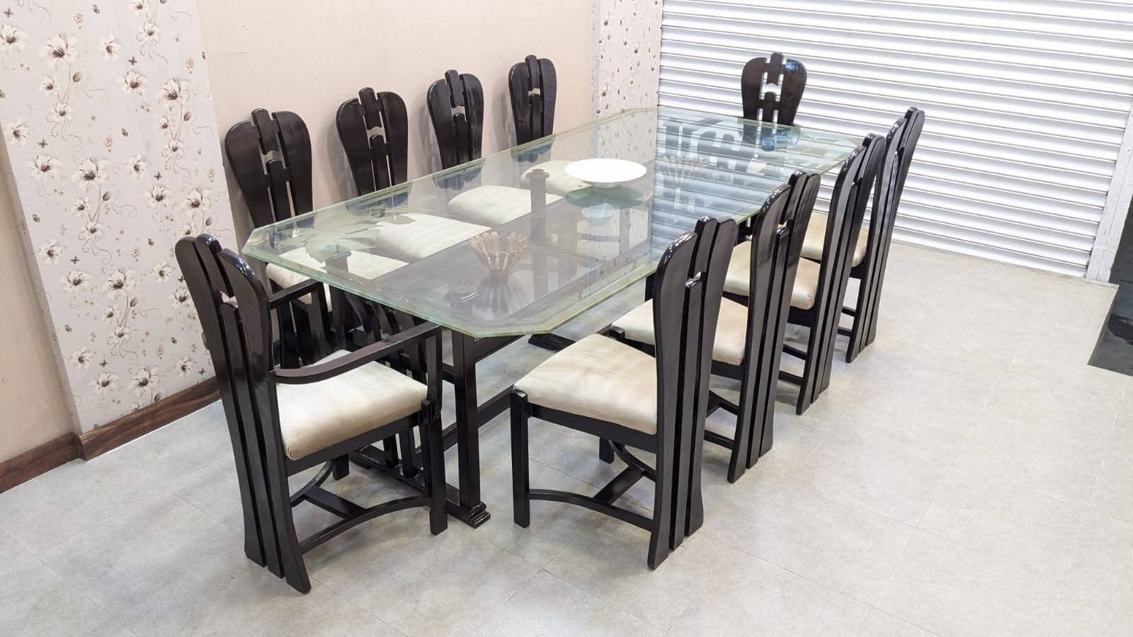 Sheesham Wood 10 Seater Dining Table