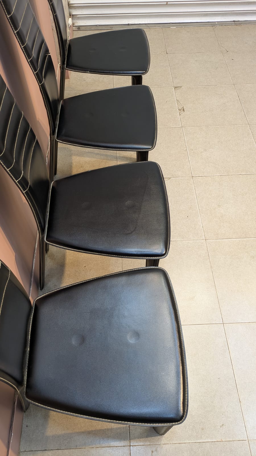 Imported 4 seater dining chairs