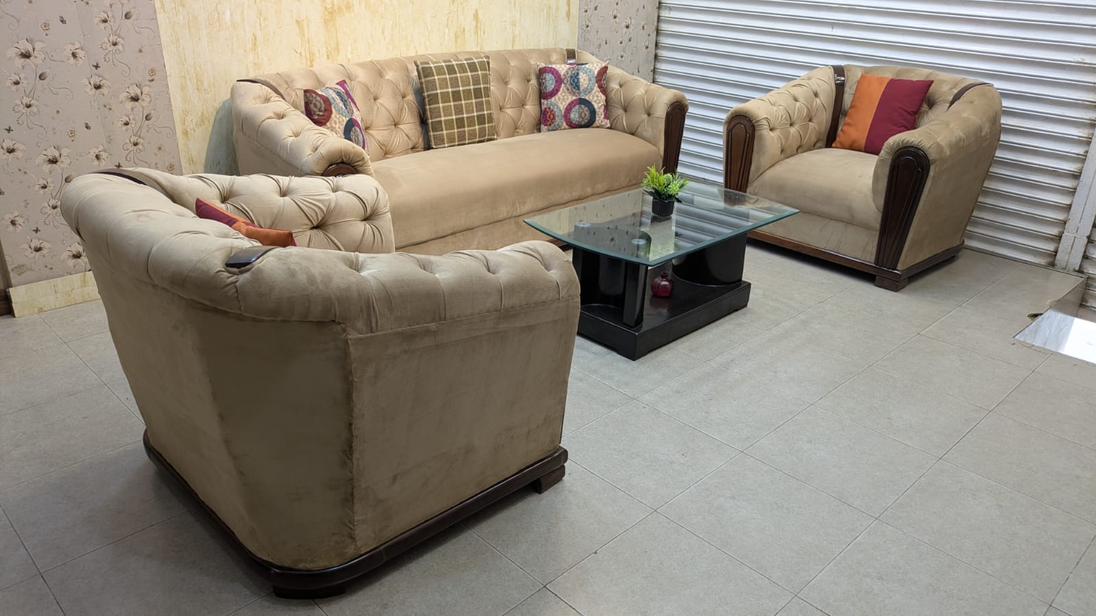 5 Seater Chesterfield Sofa Set