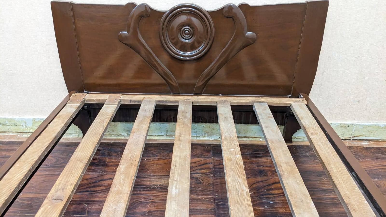 Solid Sheesham Wood Single Bed